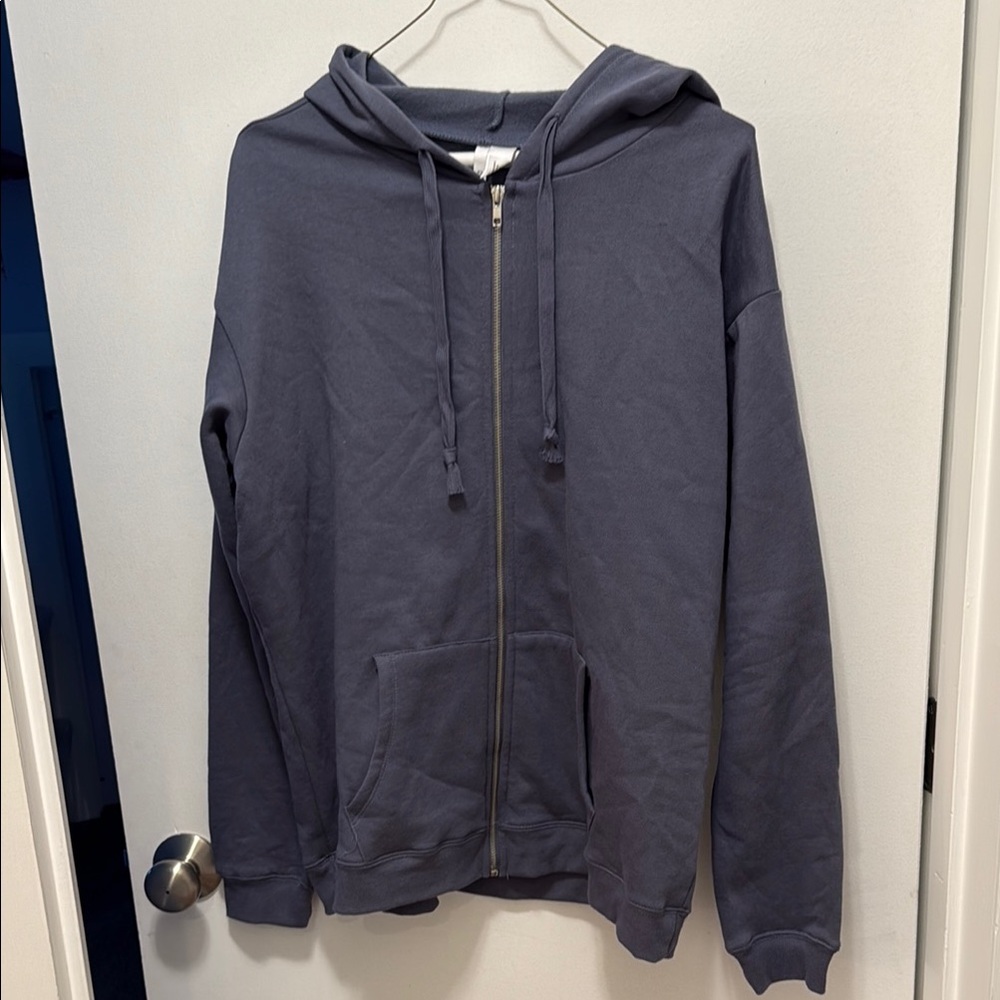 Tilly's Charcoal Zip-Up Hoodie
